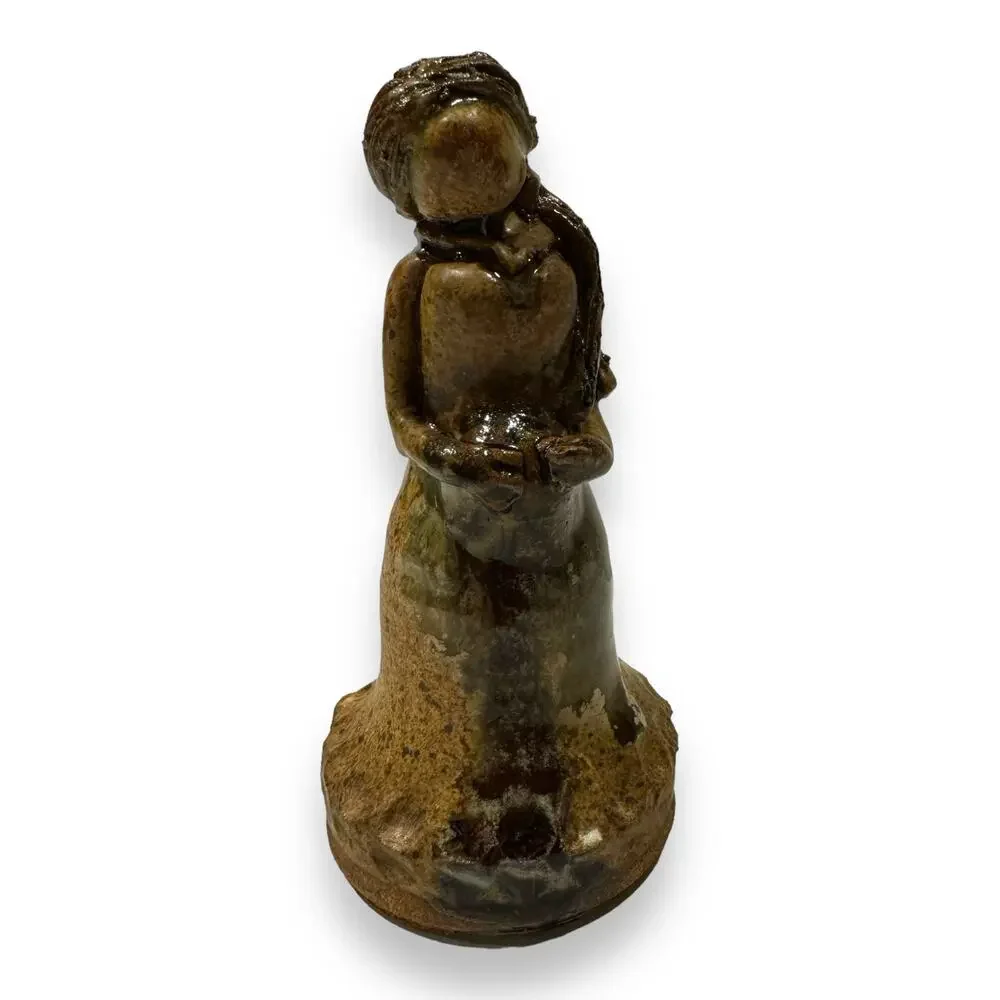 Pregnant Woman Mother Ceramic Figurine RLP